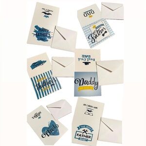 NEW FATHERS DAY Cards & Envelopes LOT OF 6